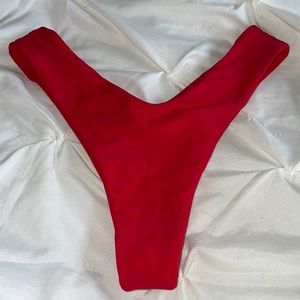 Red Bikini Bottom